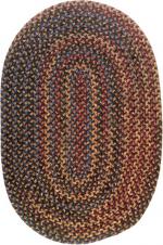 View: Qty - 1 - Midnight Oval Size: 4' x 6' Color: MN36 Java