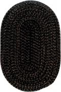 View: Washington Braided 6' Round Color: Black Mix WA43