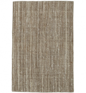 Malabar Jute Area Rug with Serged Edges